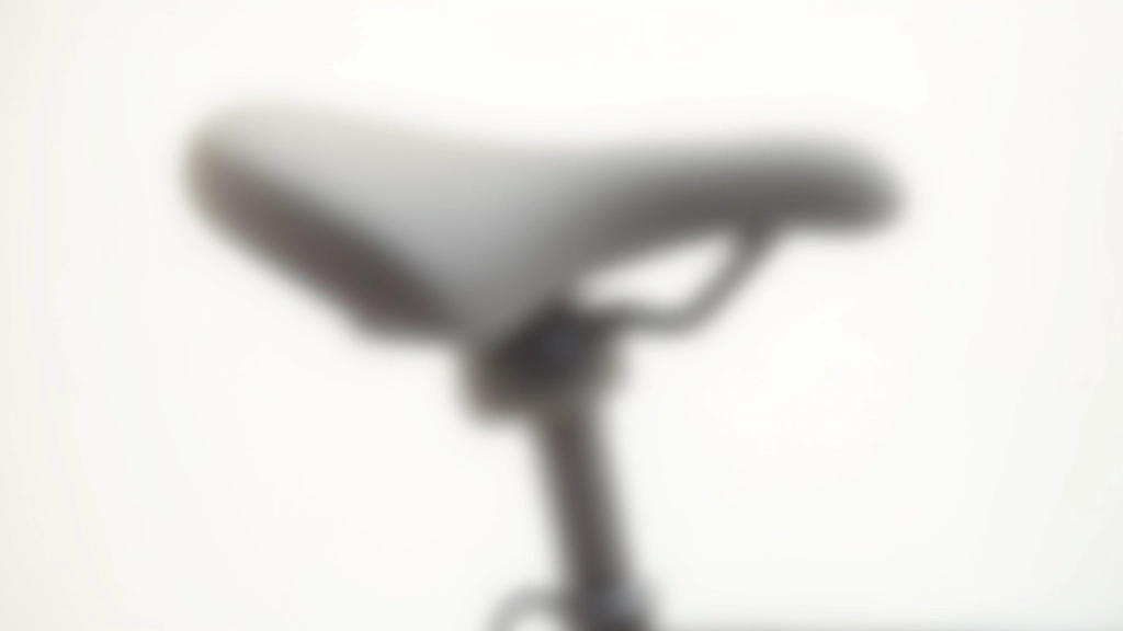 Detalle de un asiento de bicicleta acolchado con relleno ergonómico, visto de cerca en luz natural clara